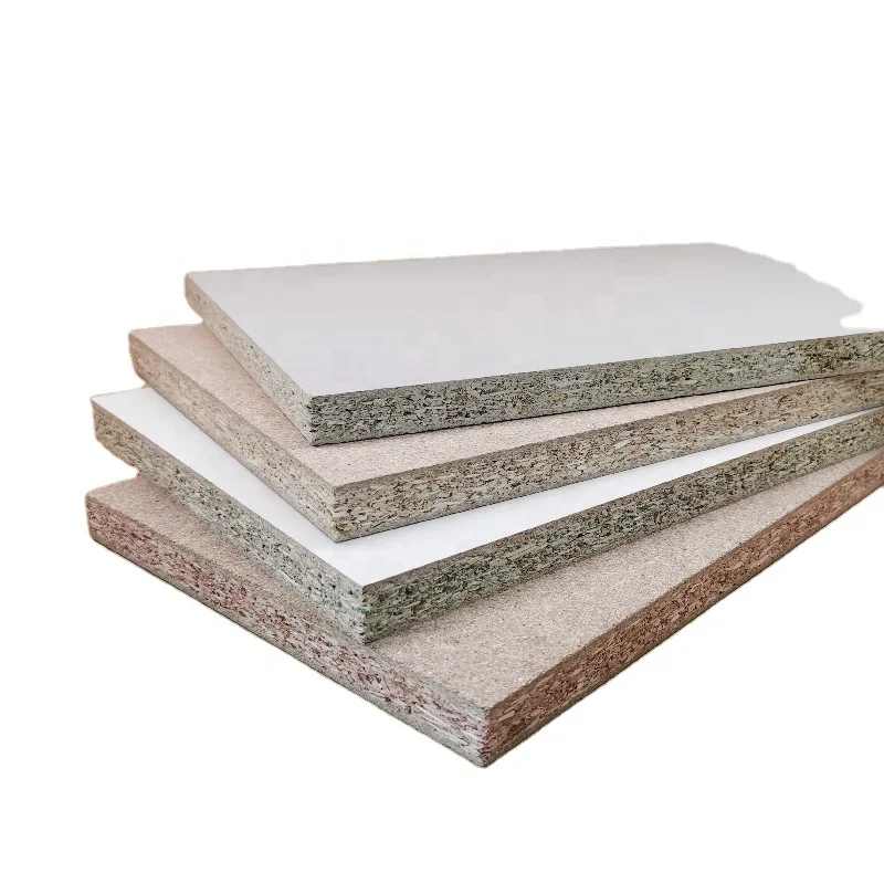 Good quality 4*8 inches Wood Particle Board Cheap Price Particle Board 25mm 18mm White Melamine Particle Board