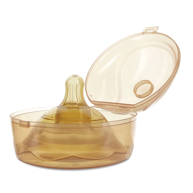 Bpa Free Custom Box Packaging Design Breastfeeding Silicone Breast Nipple Shield Protector