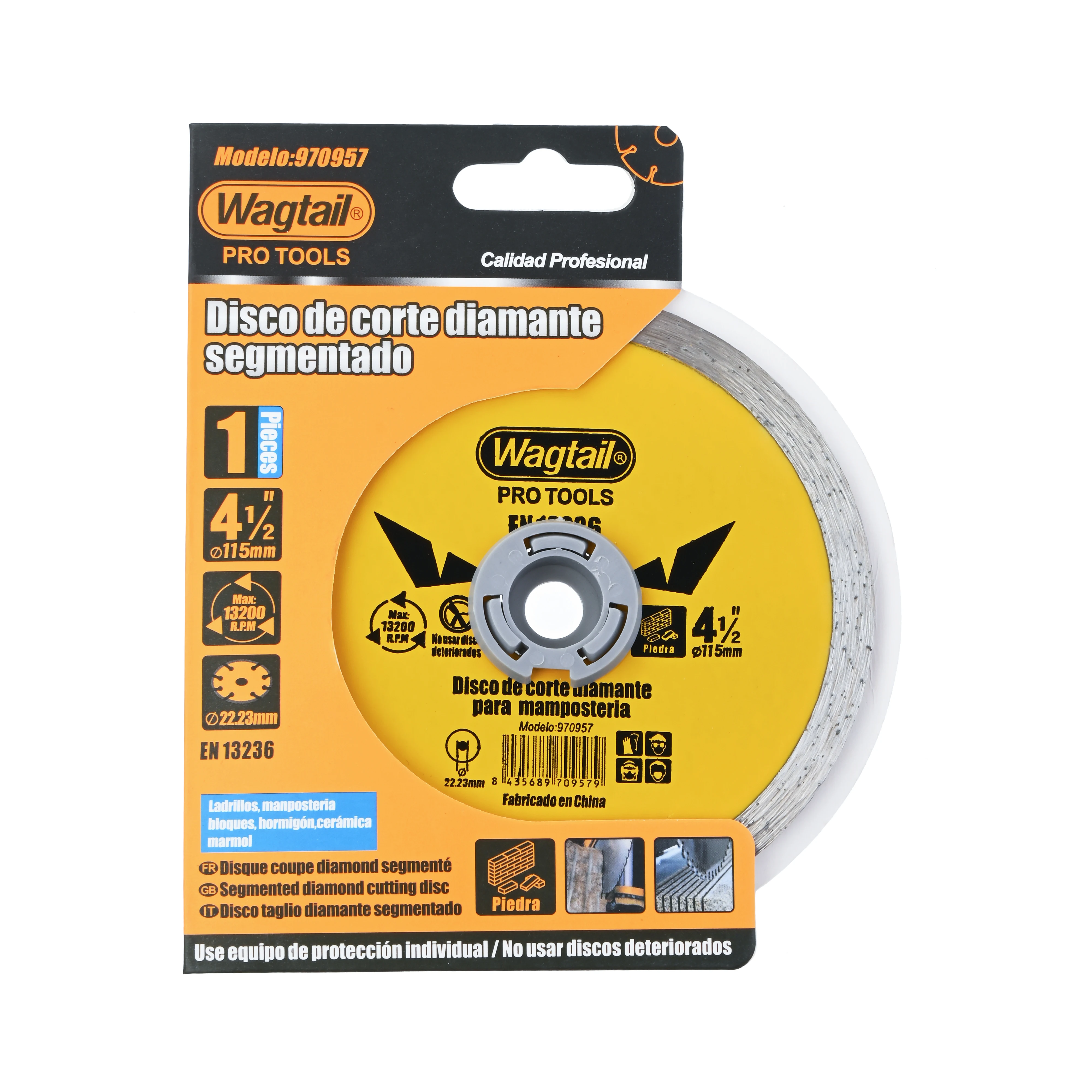Factory Custom 115 Diamond Saw Blade Wet Blade 7MM Cutting Saw Blade for Diamond