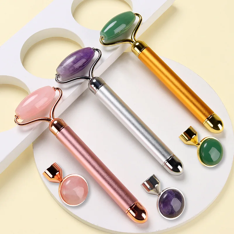 2021 clectric massager tools Guasha jade face Care