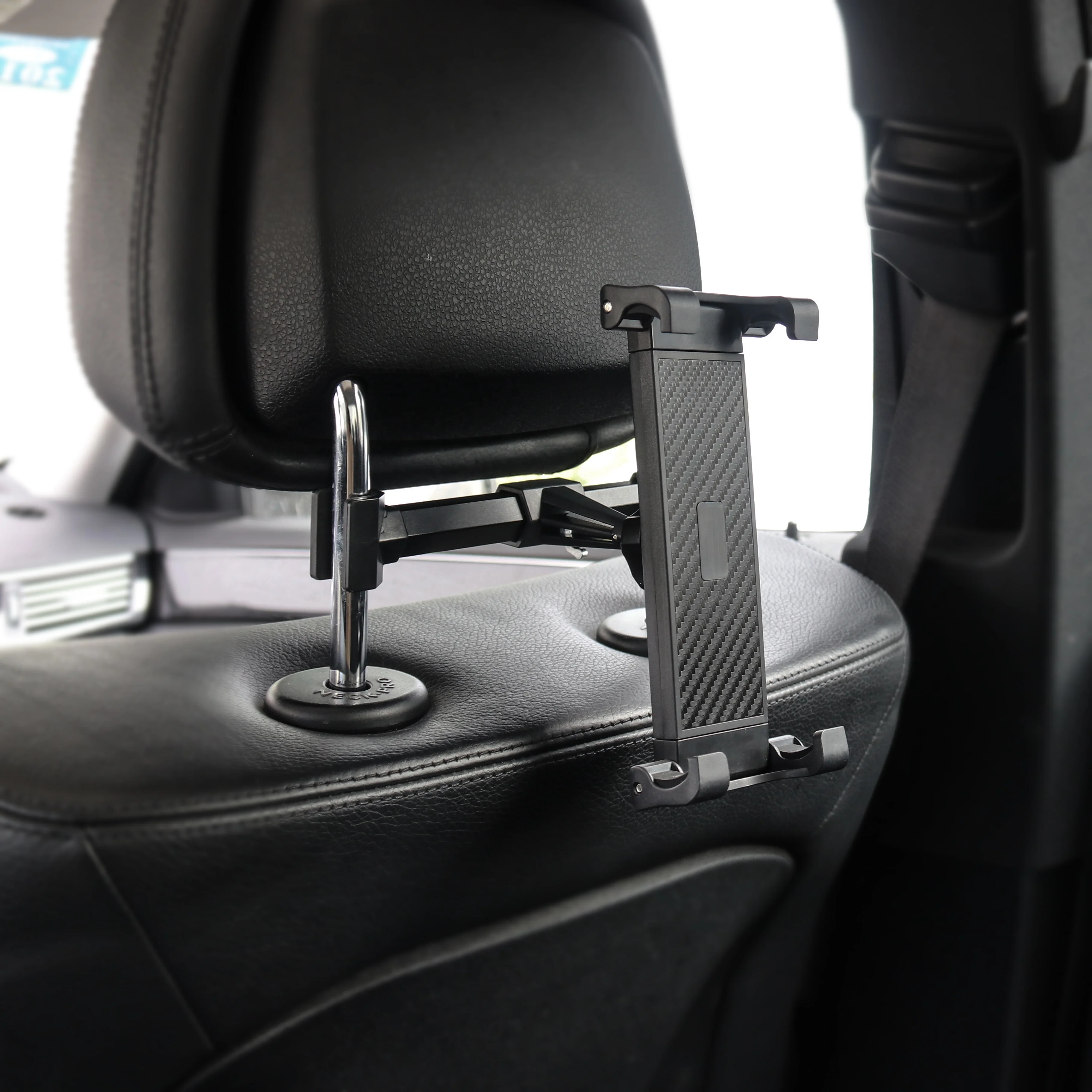 Универсальный автомобильный держатель для подголовника планшета ПК с подставкой H113 + C113