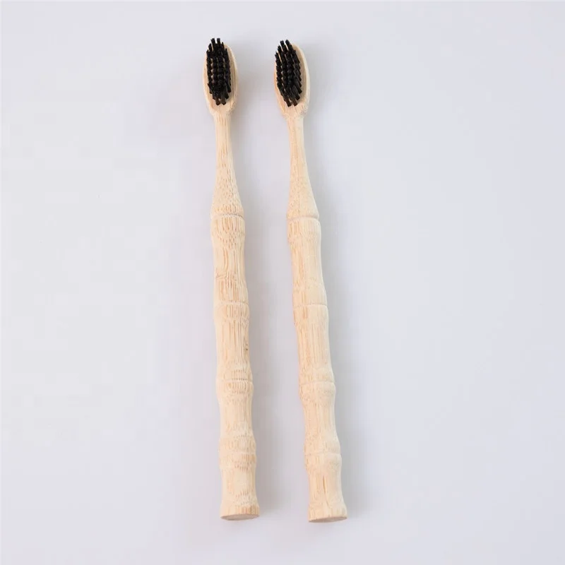 1Pcs Bamboo Charcoal Toothbrush Wooden Health Soft Fibre Wood Charcoal Wire Tooth Brush Environmentally Eco Friendly Toothbrush