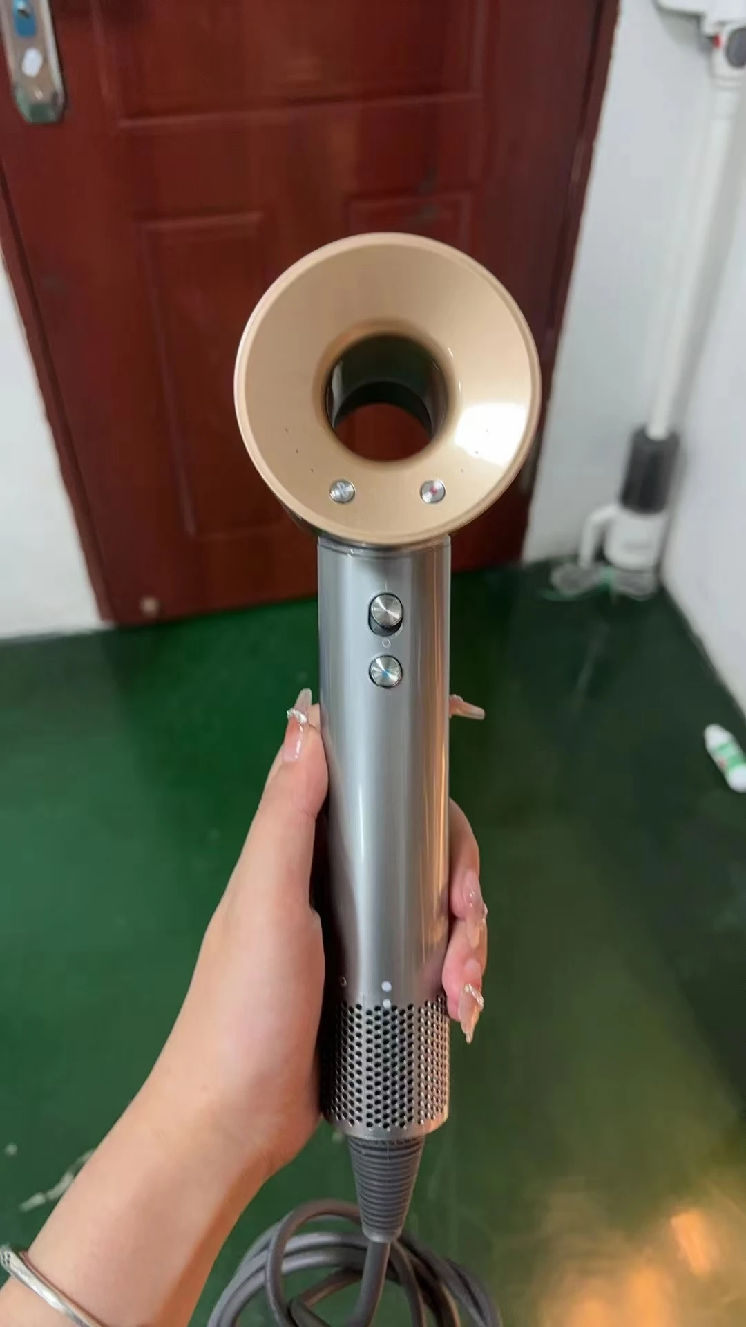 Blow Dryer Cepillo Secador Leafless Ionic Hair Dryer Professional ionic brush straightener curler dy hair son dryer air wrap