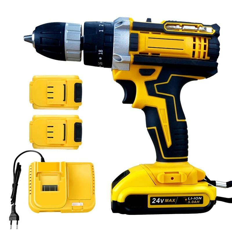 Original Hot Sale Cordless Magnetic Drill Power Tool Set Advanced Impact Power Machine 36V Tool Set