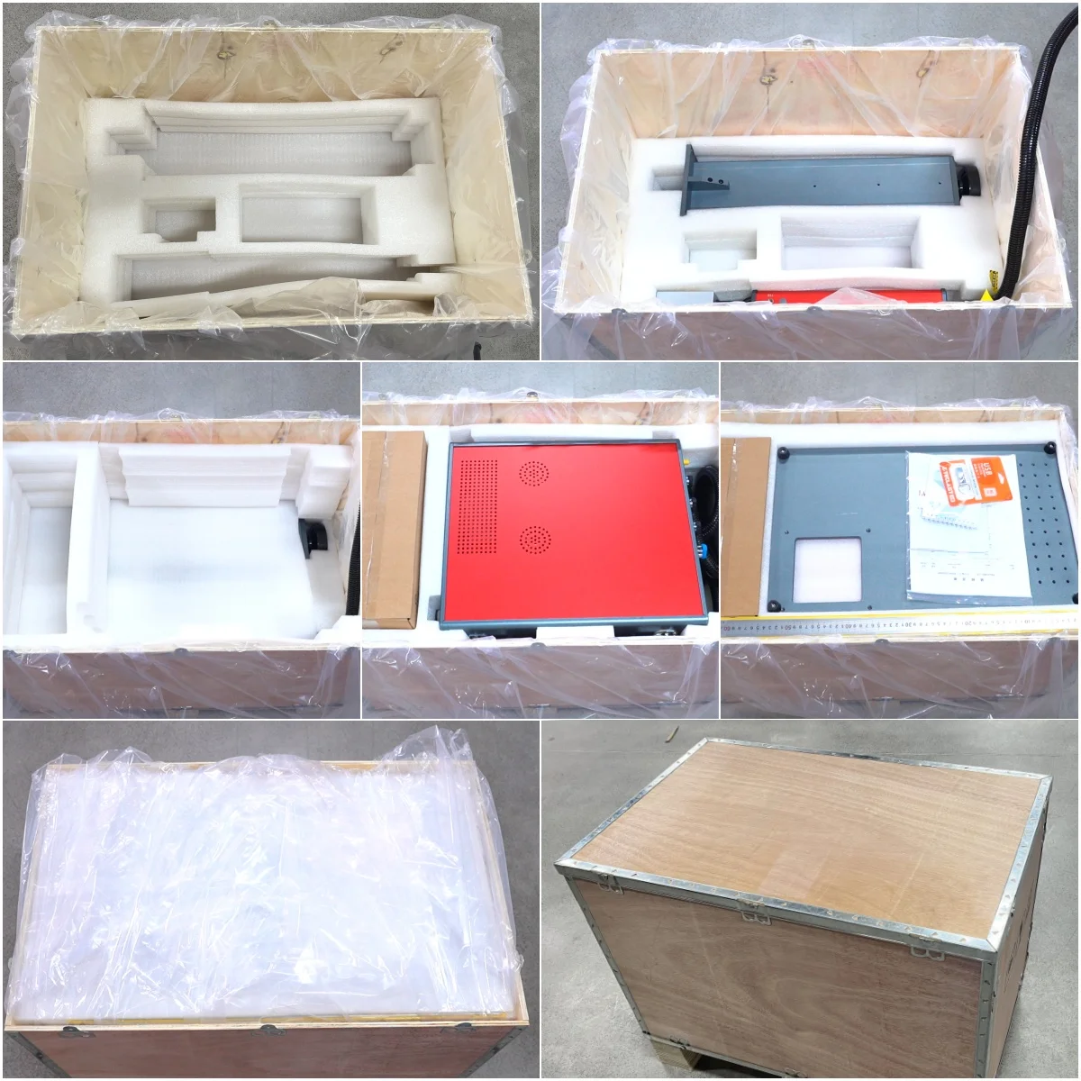 BingYan mopa m7 300w laser marking machines co2 laser engraving machine 600 x 600 mm mark laser 3d