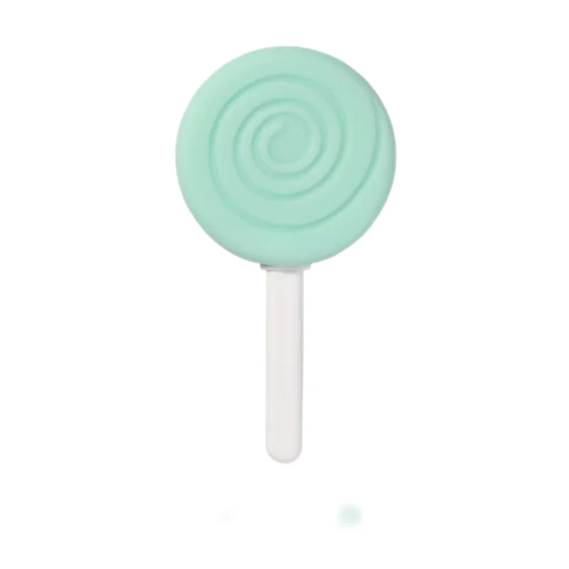Orthodontic bite glue lollipop food grade silicone orthodontic teeth, braces, face chewing special