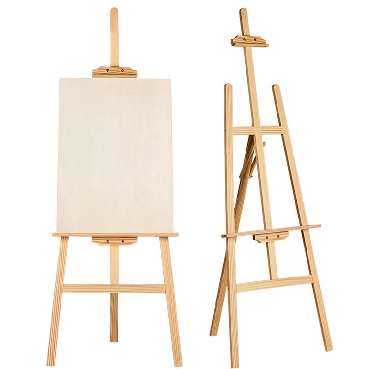 Hot Sale Wooden Tripod Easels For Painting Art Supplies Small Picture Frame Mini Wood Small Easel