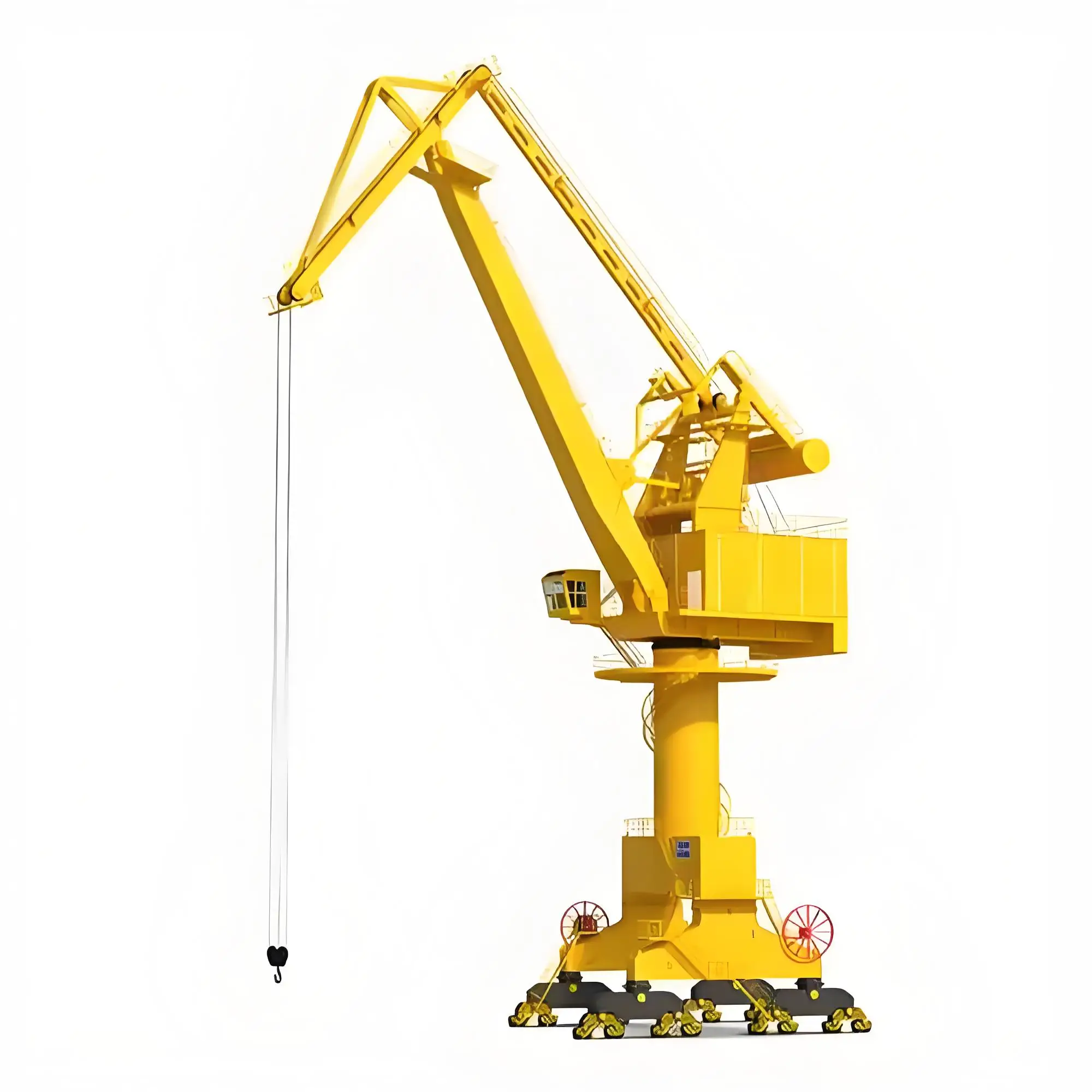 35 ton 50 ton MQ Type Reasonable Price Four Link Marine Dock Crane pedestal portal harbour gantry crane