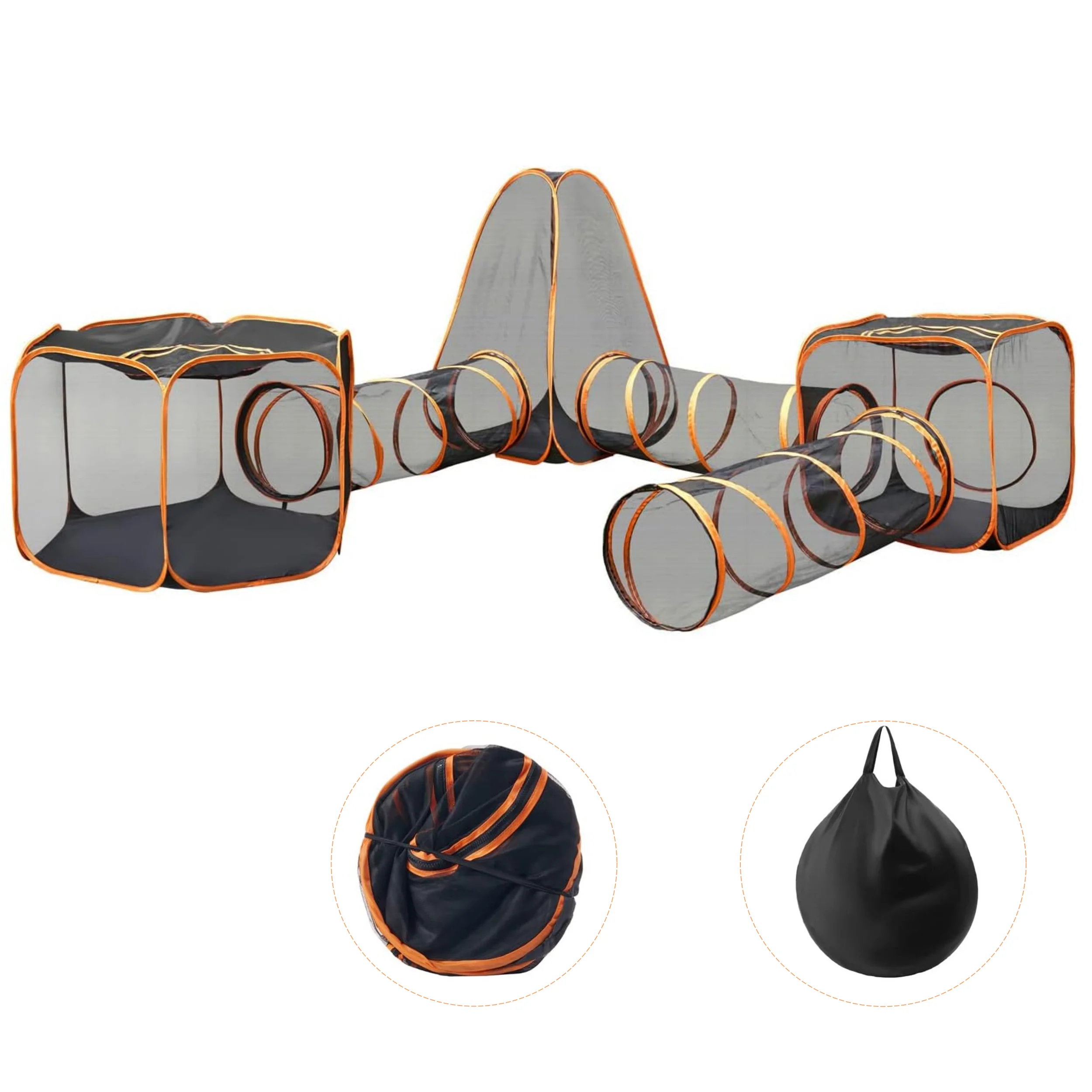 Creative Design Luxury XL Iron Pet Playpen Grip Resistant Portable Fence Tent with Zipper Closure Breathable for Dogs and Cats