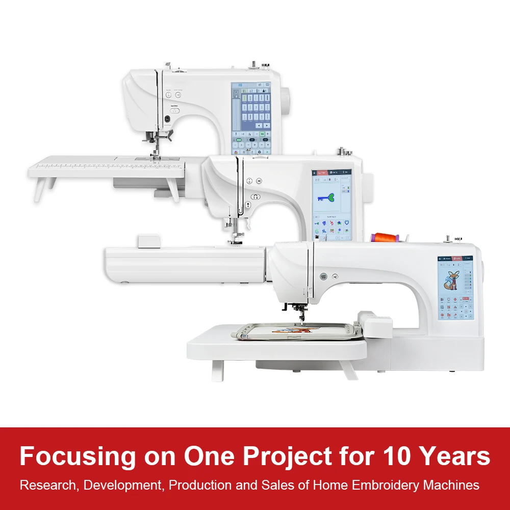 EOC06 OEM Wholesale Hot Sales Factory Lowest Price Smart Household Apparel Embroidery Machines For Home Use