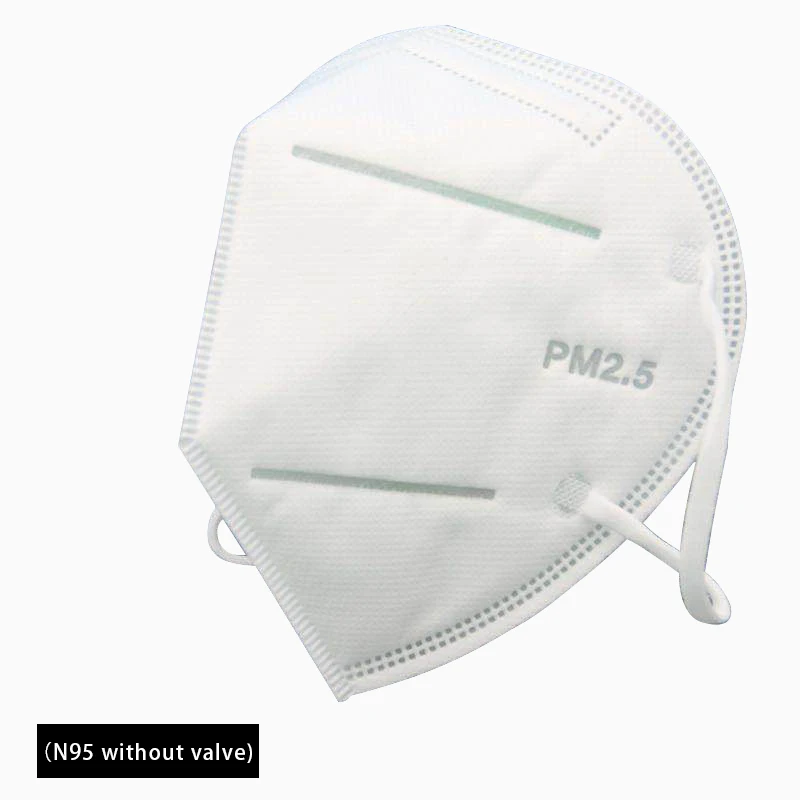 Wholesale factory semi-automatic 4 layers dust face mask kn95 elastic making machine