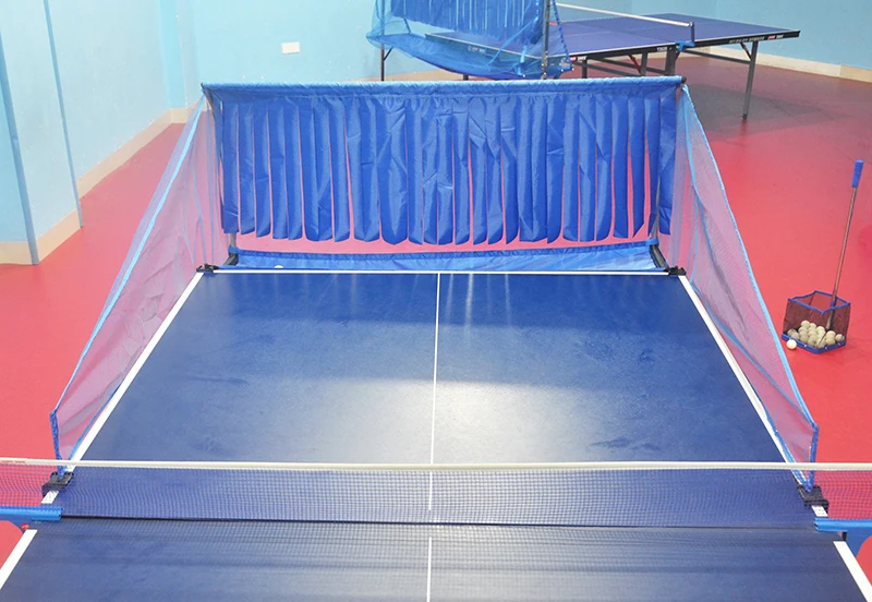 
Asenver portable efficient to receive balls table tennis ball recycle net pingpong robot collect machine table tennis catch net 