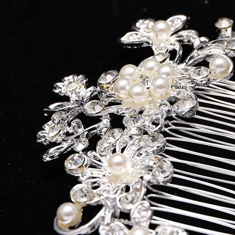 Luxury Rhinestone Bridal Hair Accessories Wedding Hair Crown Crystal Princess Pageant Tiara Metal Headwear Decoration