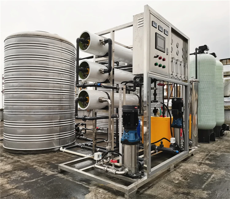 Industry 3000Lph ro reverse osmosis pure drinking water treatment purification machine plant purification system For Chemical
