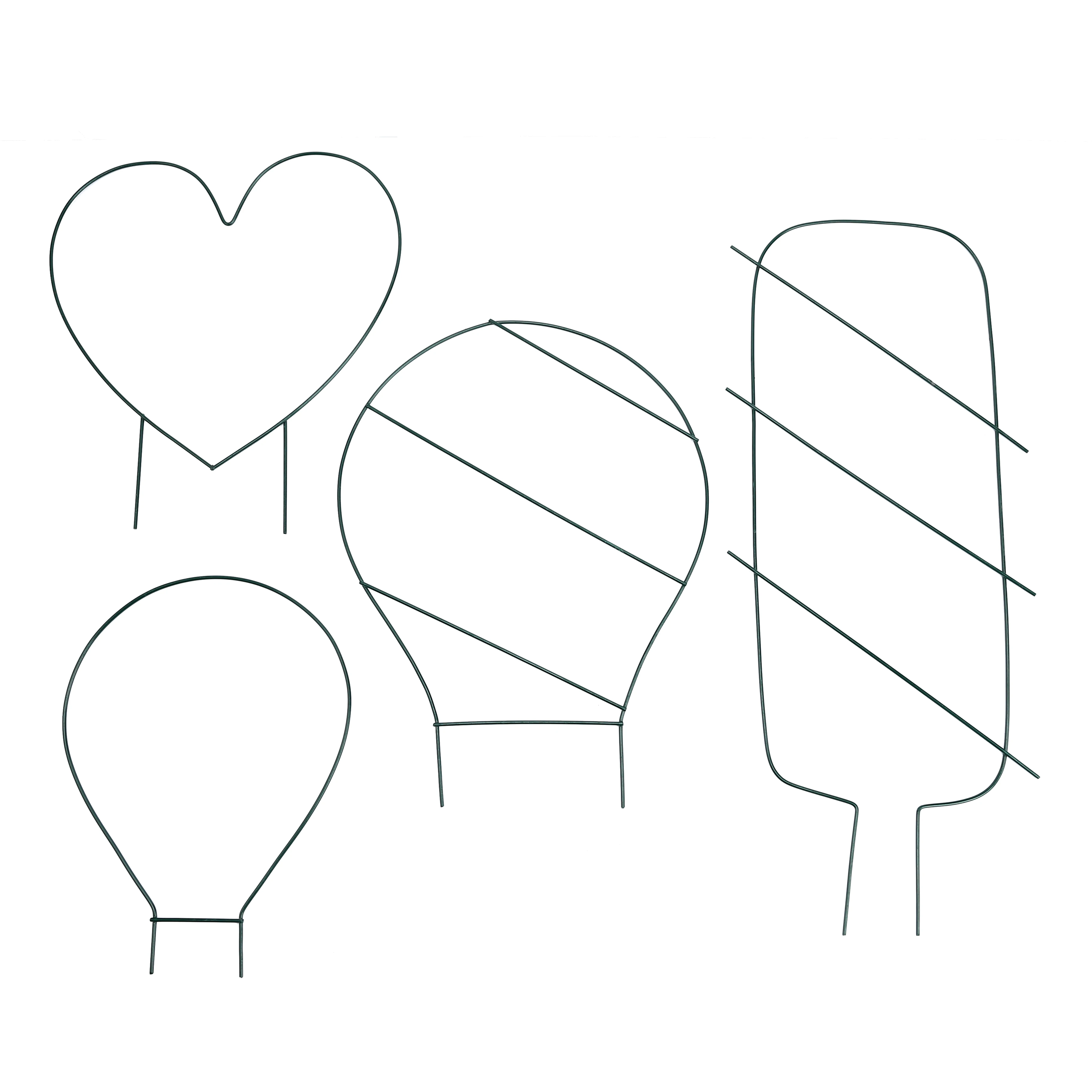 High quality rose supports climbing bow plant supports garden flower support