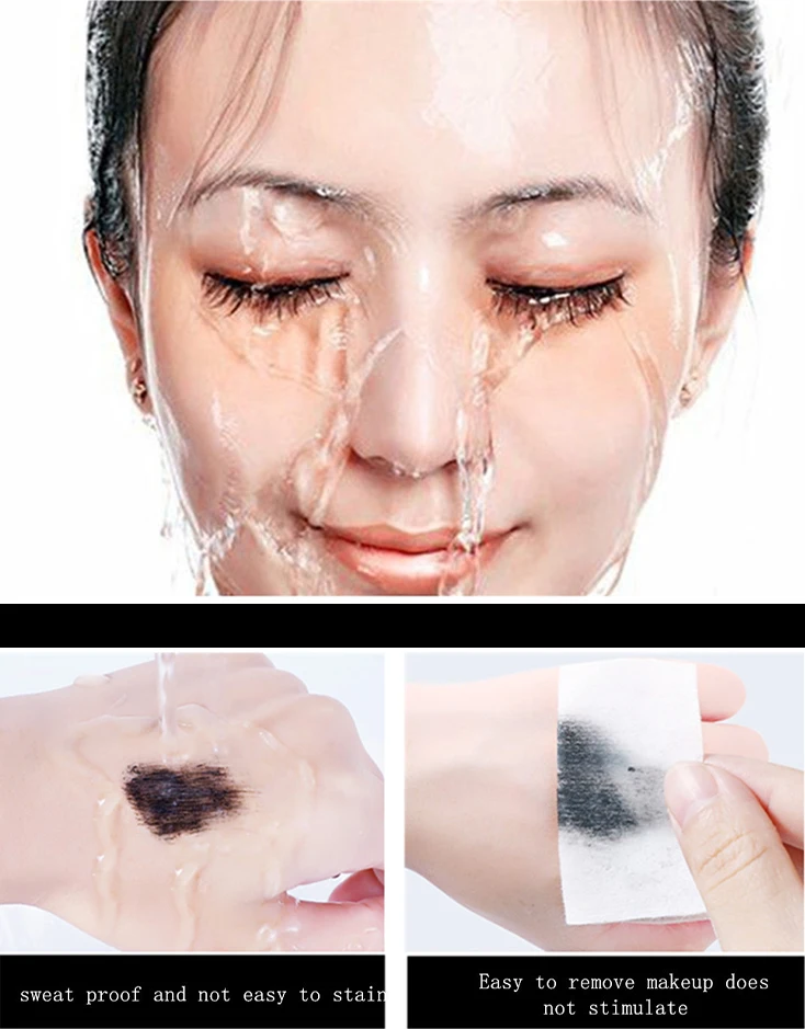 Eye Makeup Mascara Gel Waterproof Quick Dry Transparent Eye Edition Mascara Base