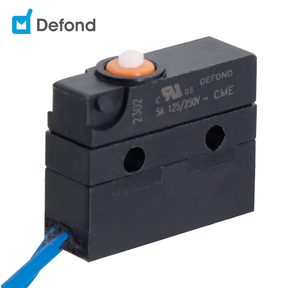 5A 12VAC 250VAC tipos de microswitch Defond CME-1105-BA-0AS31-02R IP30 1 pole 1/2 Throw micro switch wiring diagram micro switch