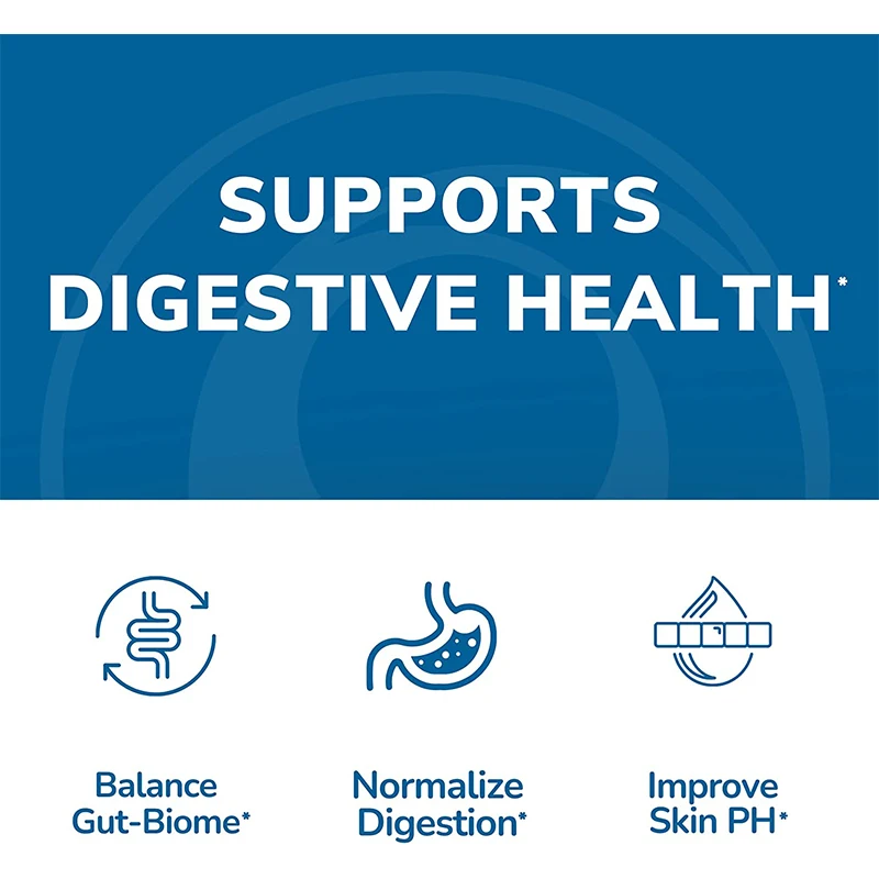 Private Label Vegan Digestive Support and Gut Health Vitamin C Supplement Organic Probiotic Gummies With Folic Acid