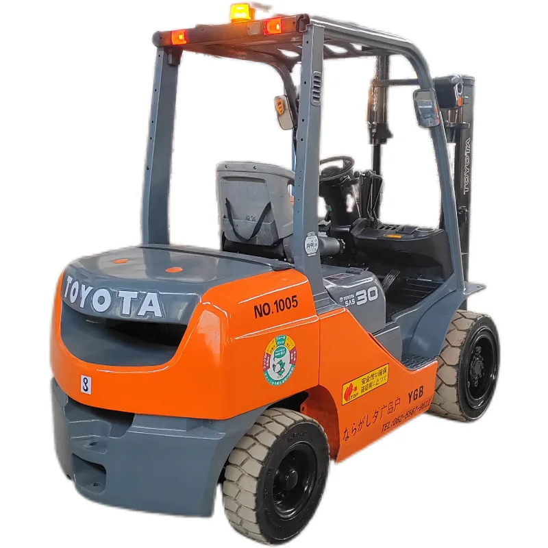 Sale of Used   Toyota 8 generation 3 tons  electric forklift truck price concessions