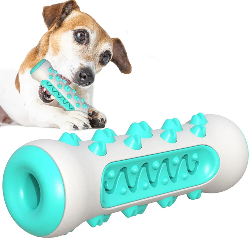 Pet Products Dog Toy Teething Stick Bite Resistant Tooth Bone Cleaning Dog Toy Toothbrush Bite Glue