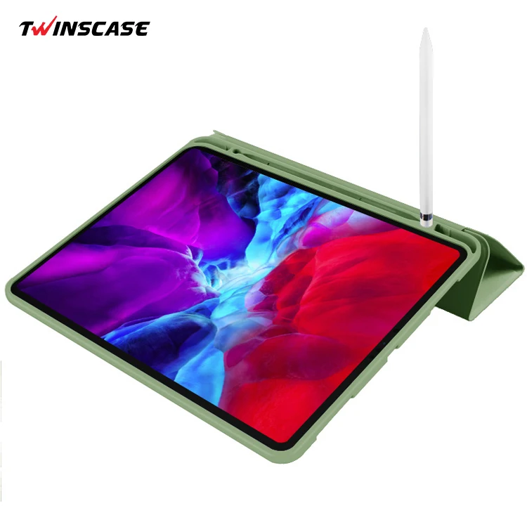 New arrival TPU silicone case for iPad full cover screen protective pad cover shell Pad case holder 2 in 1 shell for iPad