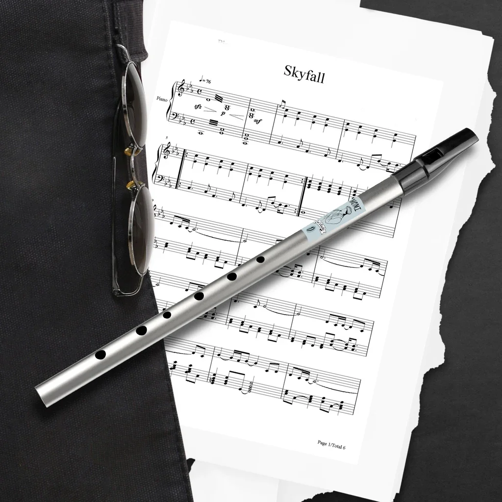 Irish Whistle Flute C/D key Ireland Flutes Tin Penny Whistle 6 Hole Flute Musical Instrument
