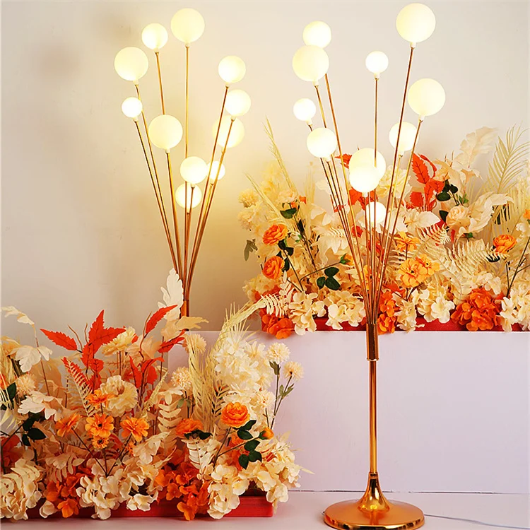 Wedding Props Iron Butterfly Road Lead Light Ornaments Luminous Road Led Wedding Lights