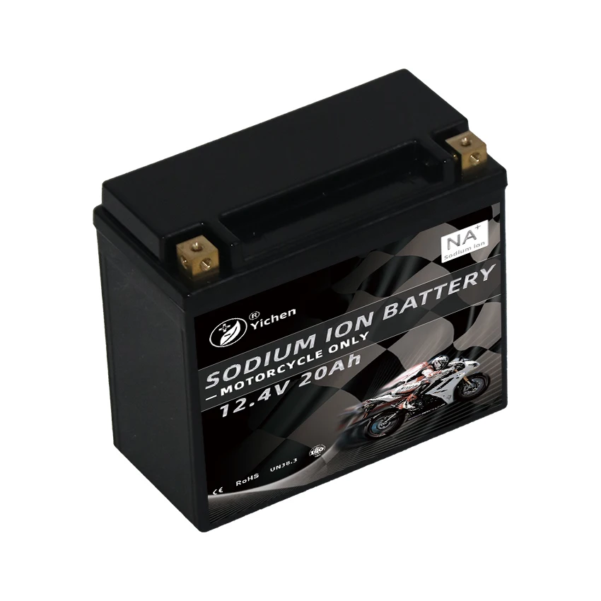 motorcycle sodium ion battery 12v 20AH high CCA motorcycle battery YTX20-BS starter battery for motorbike UTV ATV snowbikes