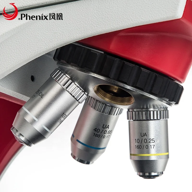 Phenix BMC303-A 40X-1600X Digital Microscopic Trinocular Biological Laboratory Microscope for Live Blood Analysis
