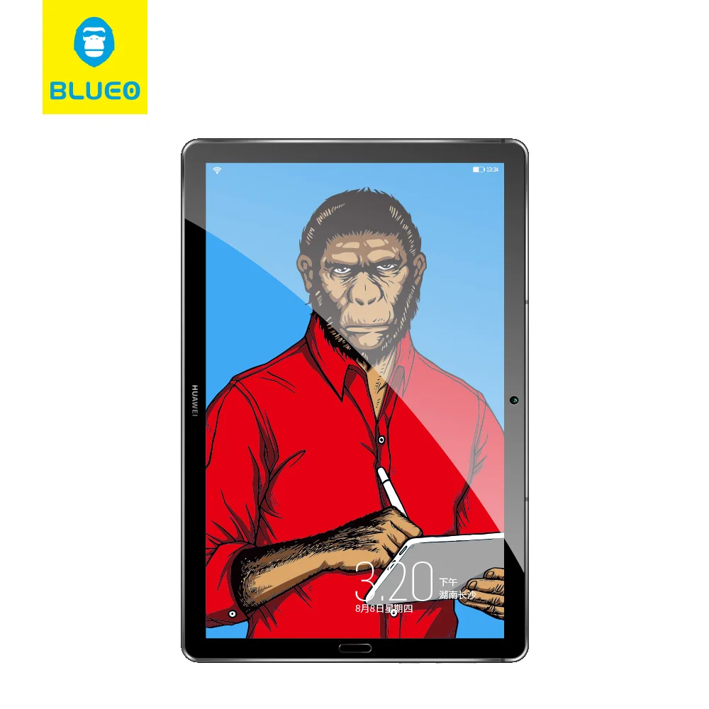 Blueo Full Screen 9h Tablet Tempered Glass for HUAWEI MatePad 2021 T8 T10 High Clear Tablet Screen Protector For Huawei Mediapad