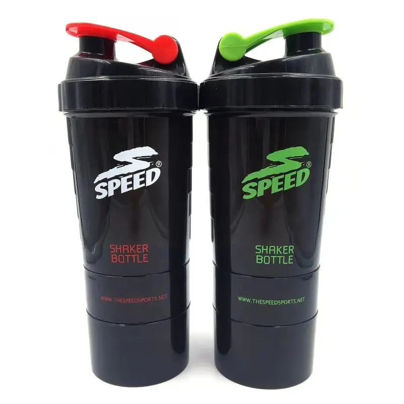 
Wholesale Factory Gym Easy Drink Ware Custom Blender Plastic Shaker Bottle 