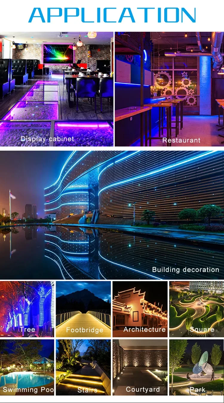 Factory Price SMD2835 SMD5050 SMD5730 AC220V AC110V High Voltage Led Strip for Decoration