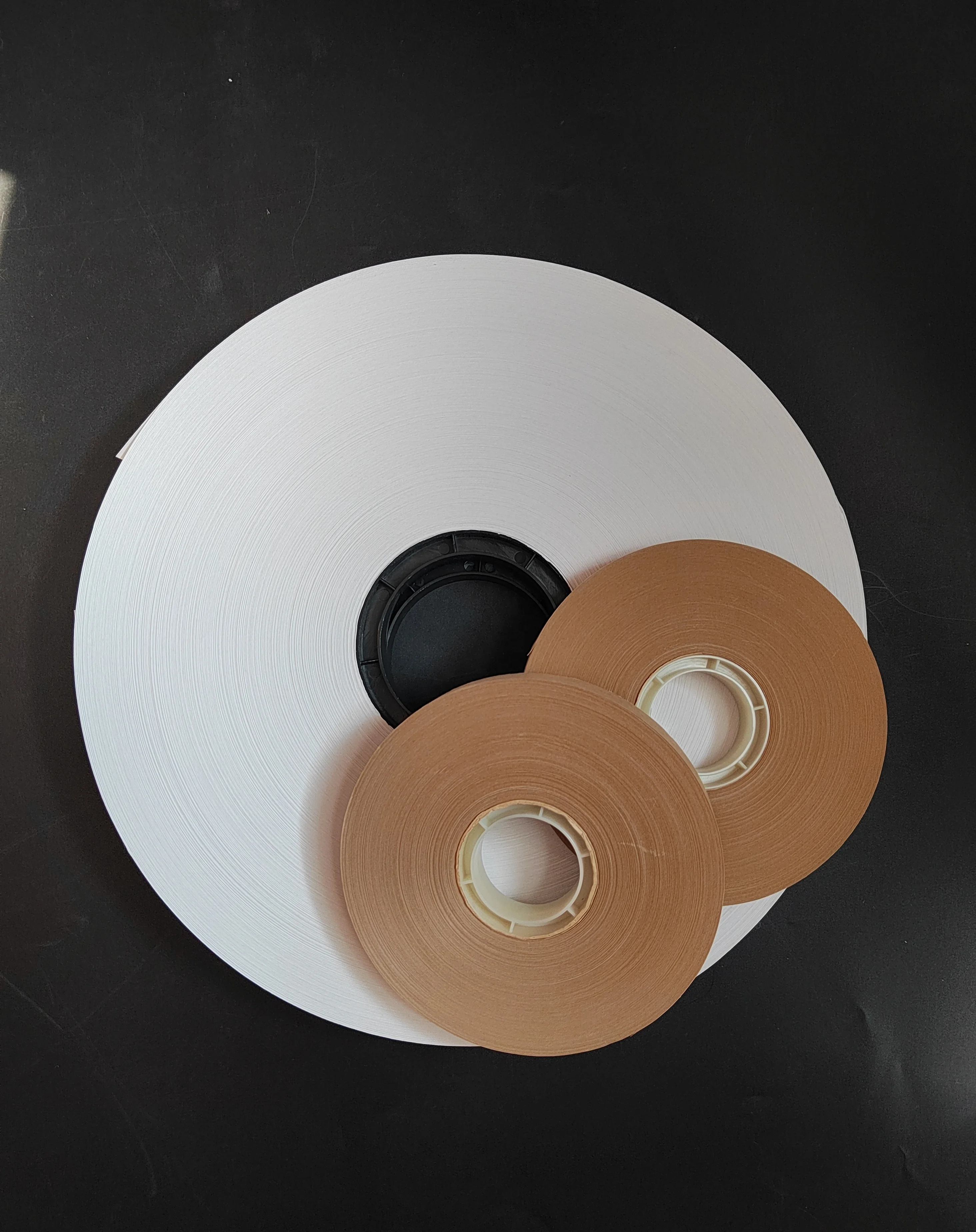 Новый материал чистый белый Крафт бумажная лента 30 мм ширина полосы ленты на складе для