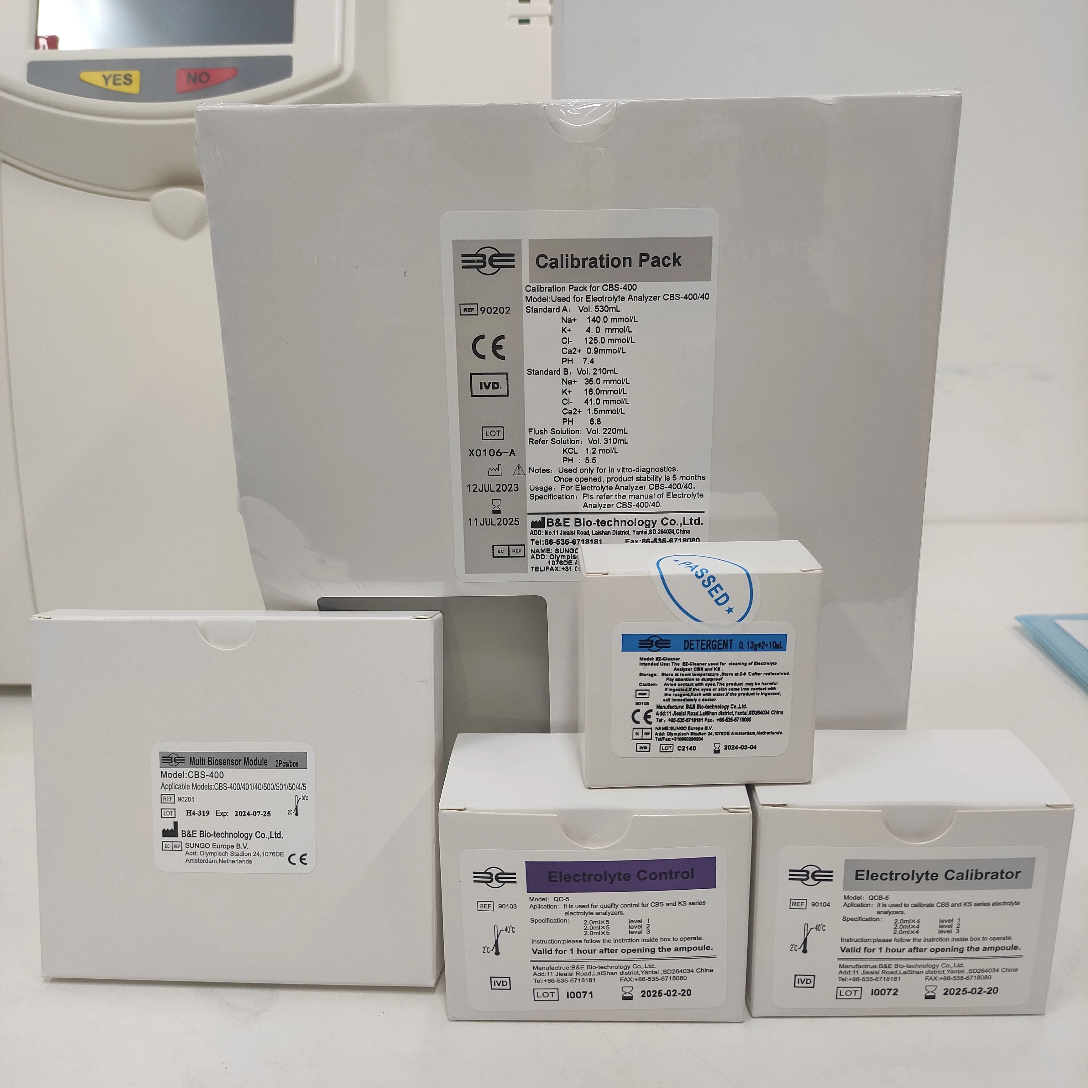Blood testing equipment ise electrode easylyte electrolyte analyzer price CBS-400 electrolyte Analyzer