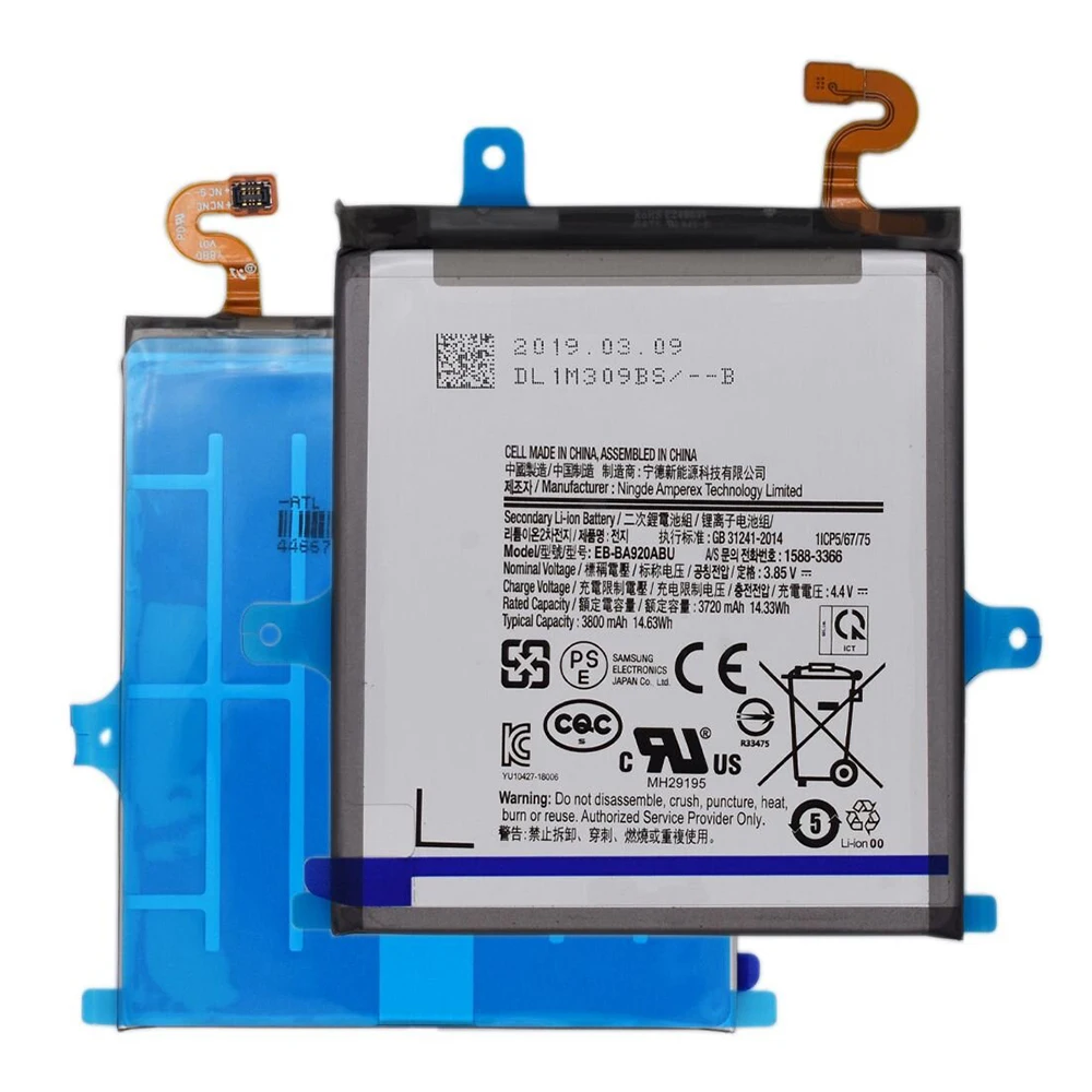 Free Sample EB-BA920ABU Original Battery For Samsung Galaxy A9s A9200 2018 version A9 A920F Replacement Phone Battery