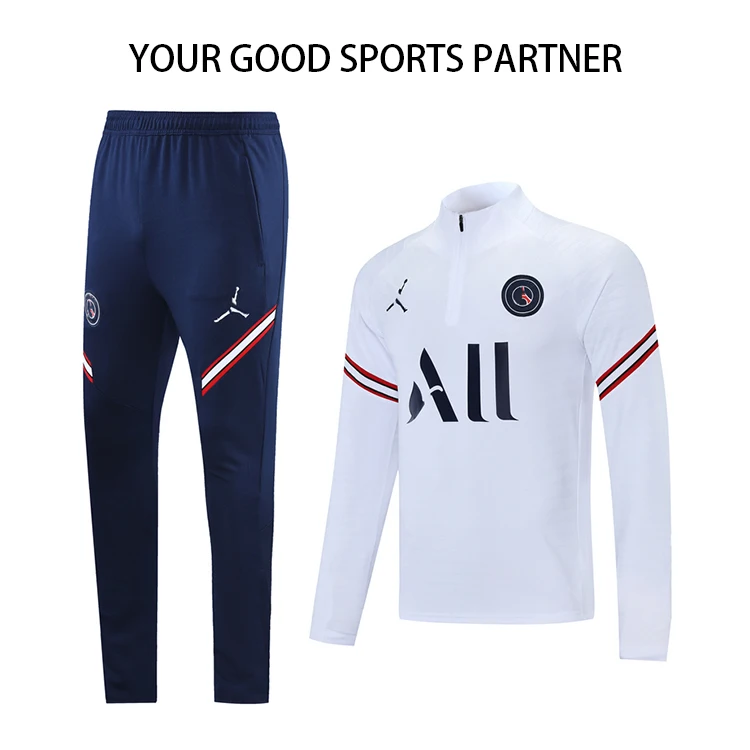 Football Jersey Custom Soccer Uniform Tracksuit  Adult Juniors Soccer Tracksuit