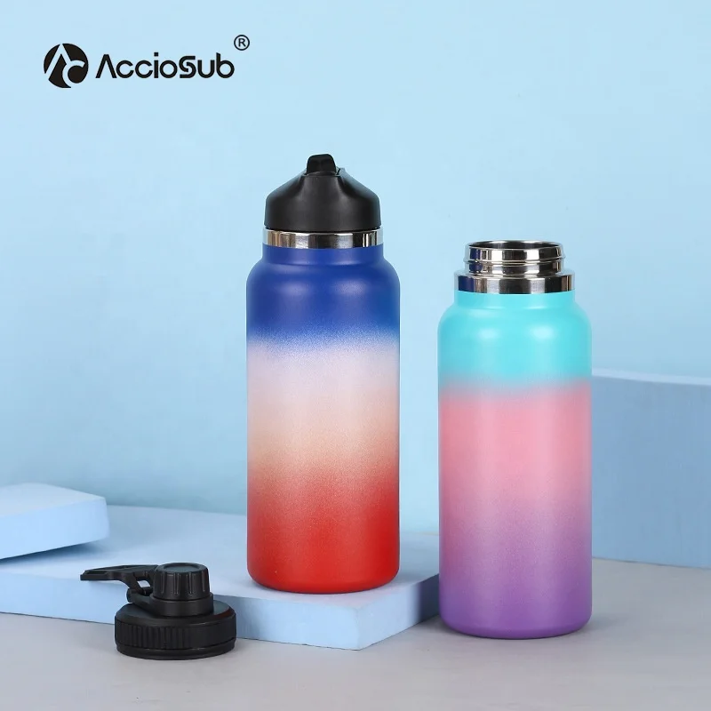 High Capacity Space Kettle Outdoor Portable Travel Mountaineering Bottle Tumblers Stainless Steel Vacuum Insulated