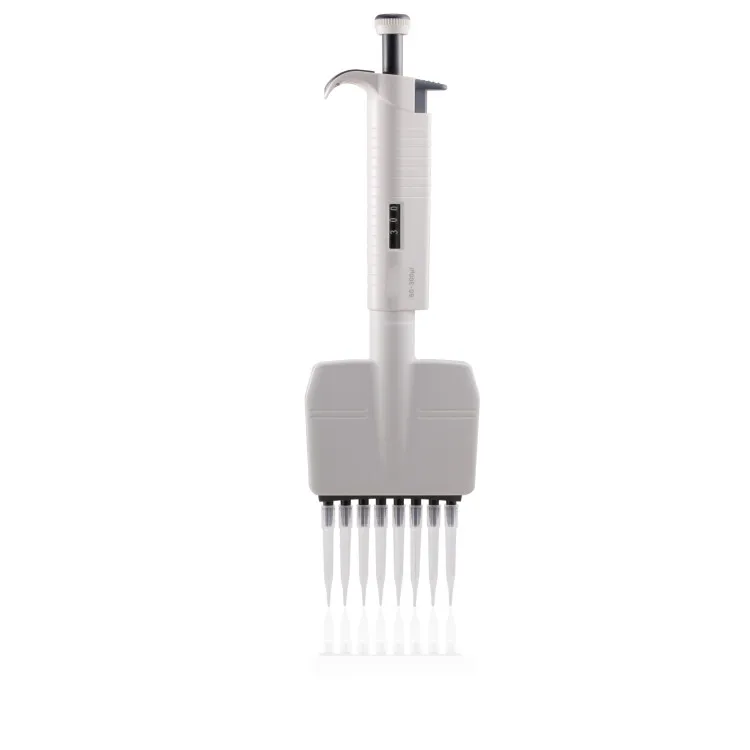 Hand Biodegradable Adjustable Spacer Cheap Multichannel  1000ul Pipette