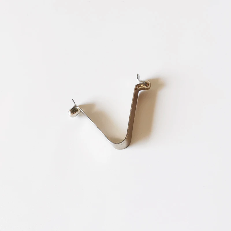 Manufacture Tent Pole Clips Kayak Paddle Spring Snap Clips Tent Pole Push Button Spring Clips Locking Pin for Camping Tent Pole