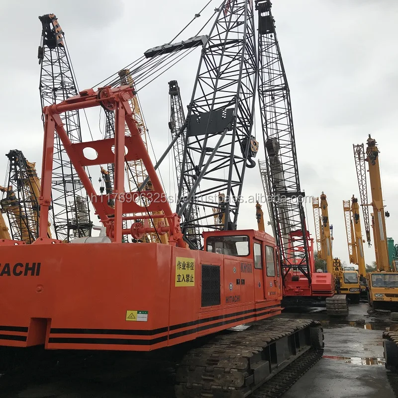 LOW PRICE Hitachi KH180 50 ton crawler crane,USED HITACHI 50 TON CRAWLER CRANE