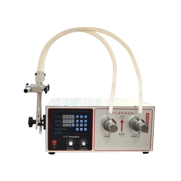 Plastic Ampoule PET Glass Bottle Semi Auto Refill Oil Electronic Cigarette Liquid Filling Machine