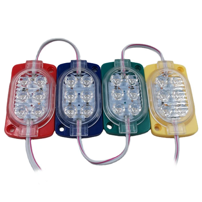 RGB Flash 6 LED Emergency Strobe Module Lights Waterproof Flashing Lights For Truck Car Vehicle LED Warning lights