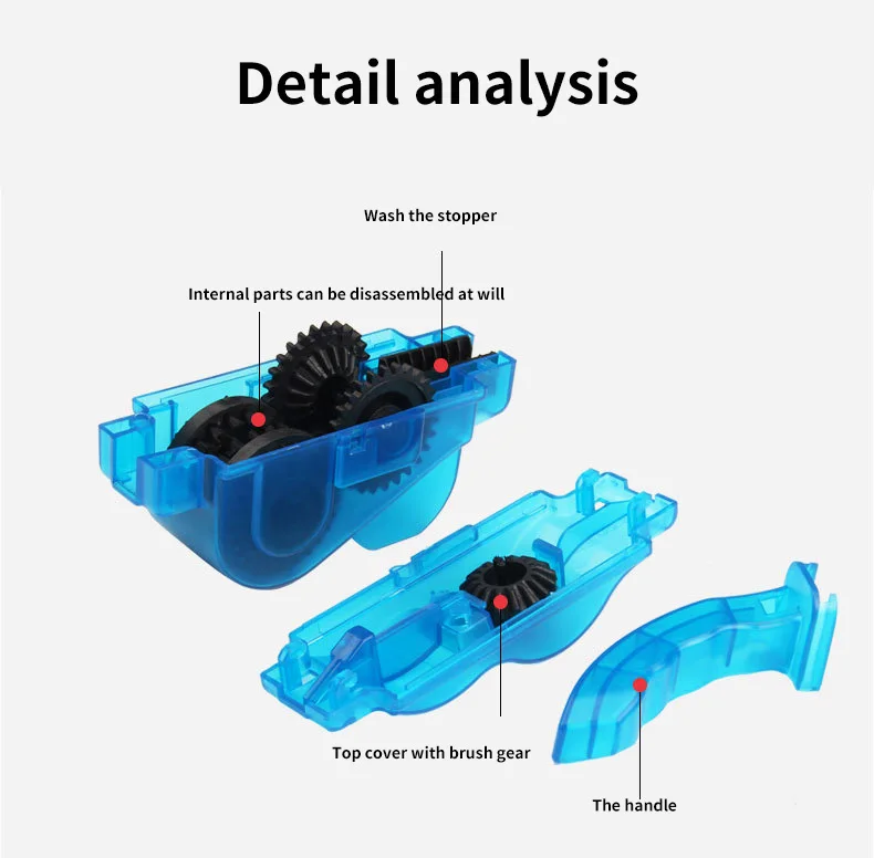 Portable Mountain Bike Repair Tool Bicycle Chain Cleaner,Bike Chain Washing Machine