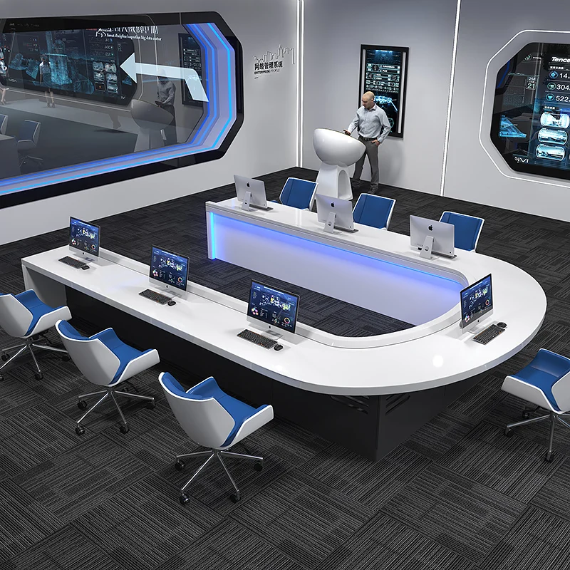 Paint console training table desk conference table conference room U-shaped negotiation table