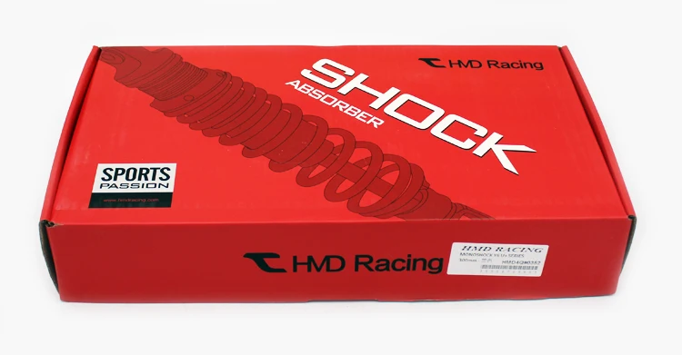 HMD-U+A 300mm N cylinder electric motorcycle parts CNC soft and hard adjustable rear shock absorption and suspension