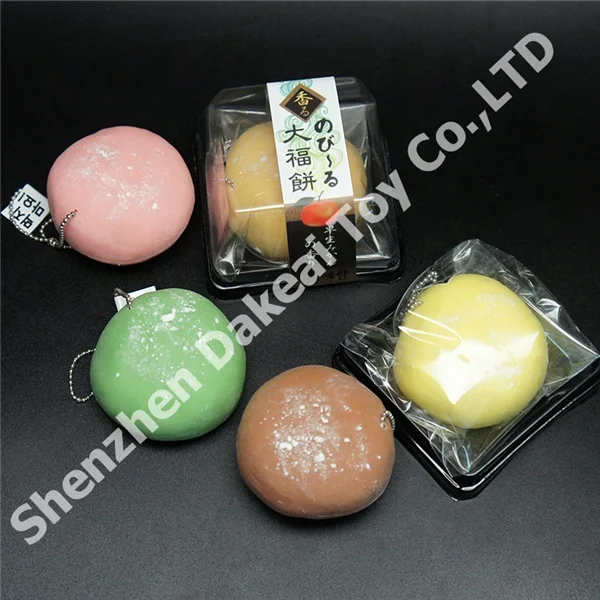 New Licensed Scented Squeeze Japan Wagashi Daifuku Toy Mochi  Squishy Toys