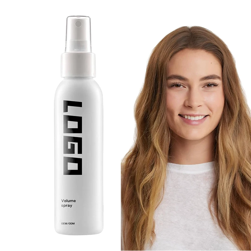 Customize Own Logo Personal Brand Fluffy Volumizing Styling Dry Hair Volume Spray