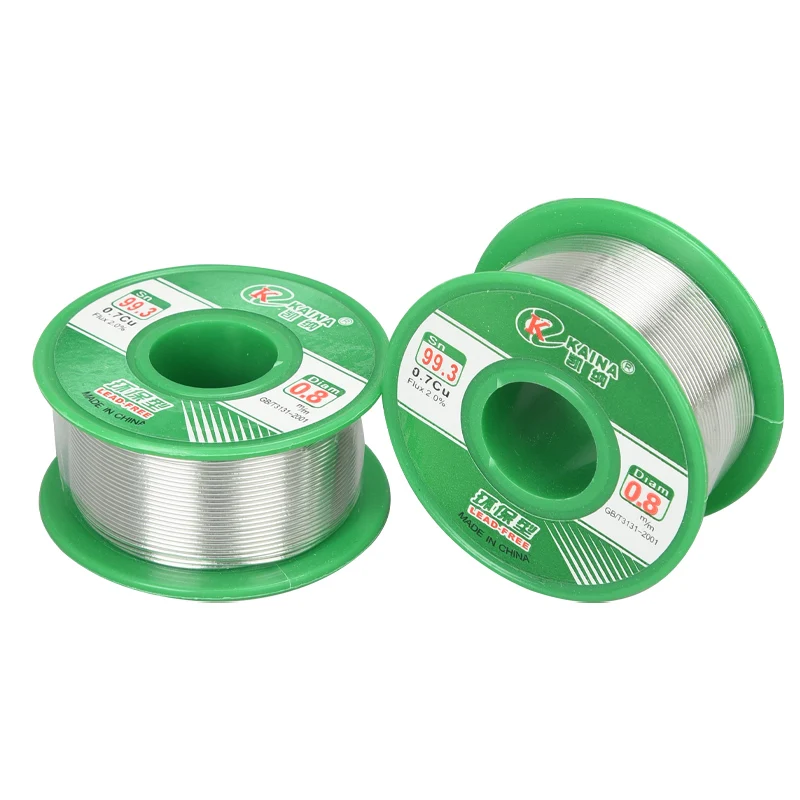 High Purity Lead-Free 0.8mm Tin Rosin Core Solder Wire Computer Household Low Temperature Eco-Friendly Wash-Free Custom ODM