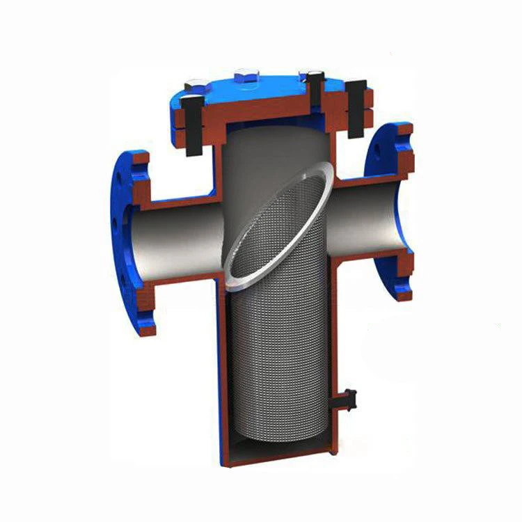 carbon steel  dn150 flange ANSI150 PN25  T type strainer for pump