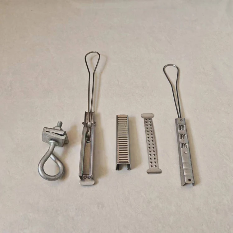 Wholesale FTTH Accessories Fiber Optic cable drop wire tensioner clamps